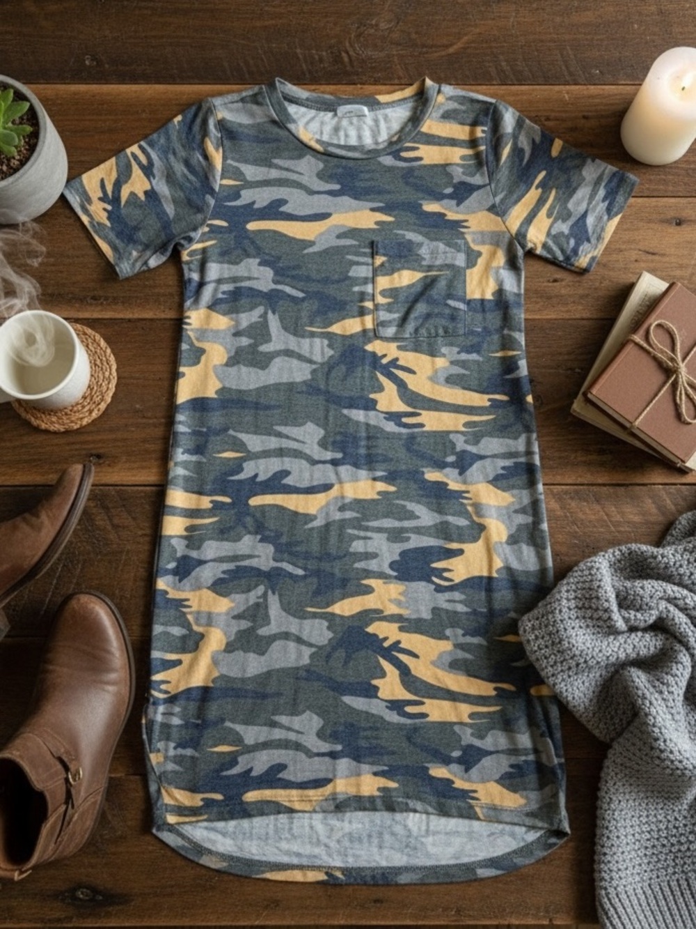 COPY - MOA Collection shirt dress size small